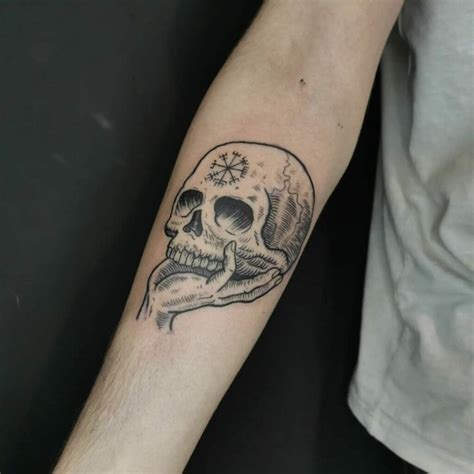 simple skeleton tattoo|More.